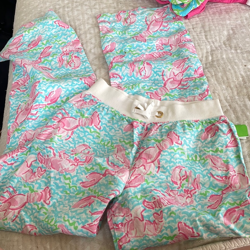 KIDS size XL lobster roll beach pant